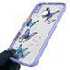 Чохол для Huawei Nova 3E з блискітками з метеликами на хуавей нова 3е бузковий 0037780 фото 3