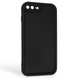 Чехол силиконовый Soft Touch для Apple iPhone 8 Plus черный (Полная защита камеры) 0044324 фото 1