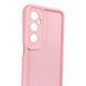 Чехол силиконовый Soft Touch для Realme C65 розовый (Полная защита камеры) 0054118 фото 3