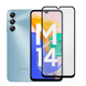 Защитное стекло для телефона Samsung Galaxy M14 4G противоударное полноэкранное на самсунг м14 4г черное 0038720 фото 1