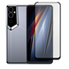 Захисне скло для телефона Tecno Pova Neo 2 (LG6n) протиударне повноекранне на техно пова нео 2 чорне 0038776 фото 1