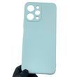 Чехол для Xiaomi Redmi 12 4G с квадратными гранями с защитой камеры на сяоми редми 12 4г серый
