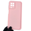 Чохол силіконовий Soft Touch для Samsung Galaxy M22 4G (SM-M225F) рожевий (Повний захист камери)