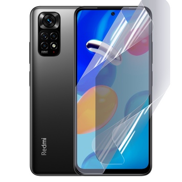 Плёнка гидрогелевая для Xiaomi Redmi Note 11S 5G глянцевая на Сяоми редми нот 11с 5г прозрачная 0011615 фото