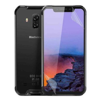 Плёнка гидрогелевая для Blackview BV9600 глянцевая на блеквью БВ9600 прозрачная 0008811 фото