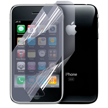 Плёнка гидрогелевая для Apple iPhone 3 МАТОВАЯ противоударная на айфон 3 прозрачная 0033912 фото