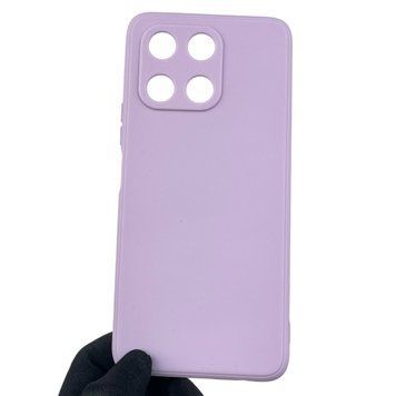 Чохол для Huawei Honor X6a (WDY-LX1) з квадратними гранями із захистом камери на хонор х6а бузковий 0012296 фото