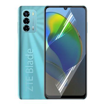 Плёнка гидрогелевая для ZTE Blade V40 МАТОВАЯ противоударная на зте блейд в40 прозрачная 0004079 фото