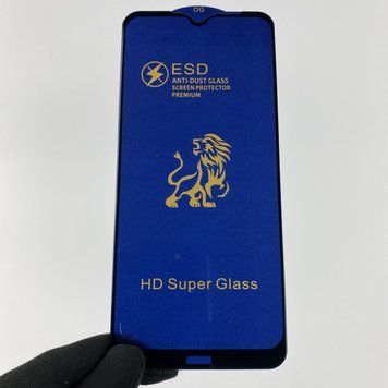 Захисне скло 6D OG для телефона Xiaomi Redmi Note 8T протиударне повноекранне на сяомі редмі нот 8т чорне 0001097 фото