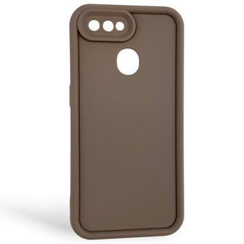 Чехол силиконовый Soft Touch для Oppo A5s коричневый (Полная защита камеры) 0054251 фото