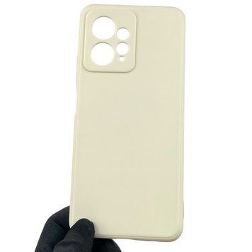Чохол для Xiaomi Redmi Note 12 4G з квадратними гранями із захистом камери на сяомі редмі нот 12 4г бежевий 0012841 фото