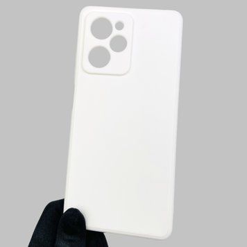 Чохол для Xiaomi POCO X5 Pro 5G із квадратними гранями із захистом камери на сяомі поко х5 про 5г білий 0001511 фото
