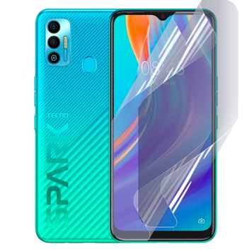 Плівка гідрогелева для Tecno Spark 7T МАТОВА протиударна на техно спарк 7т прозора 0035199 фото