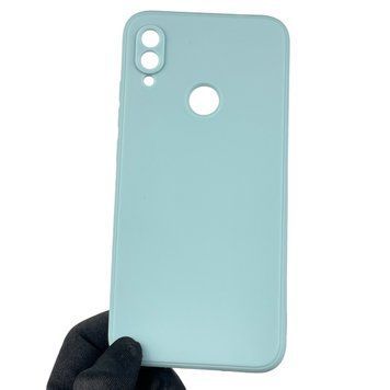 Чехол для Xiaomi Redmi Note 7 с квадратными гранями с защитой камеры на сяоми редми нот 7 серый 0012891 фото