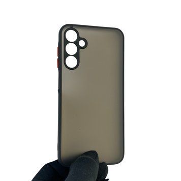 Чохол для телефона Samsung Galaxy A15 (SM-A155M) з високими бортами із захистом камери на самсунг а15 чорний 0026007 фото