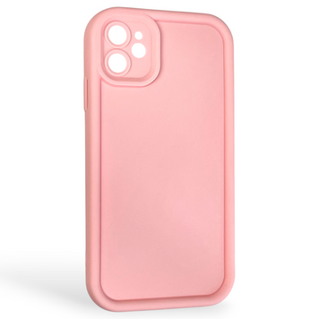 Чохол силіконовий Soft Touch для Apple iPhone 11 рожевий (Повний захист камери) 0044237 фото