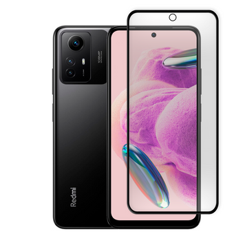 Защитное стекло для телефона Xiaomi Redmi Note 12S 4G противоударное на сяоми редми нот 12с 4г черное 0038911 фото