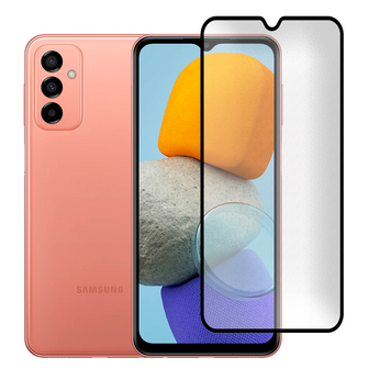 Защитное стекло МАТОВОЕ для телефона Samsung Galaxy M23 5G (SM-M236) противоударное на самсунг м23 5г черное 0039228 фото