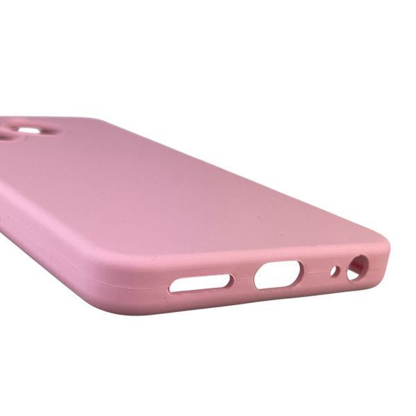 Чохол для Tecno Spark 20 (KJ5n) силіконовий з мікрофіброю нековзний на техно спарк 20 рожевий 0032257 фото