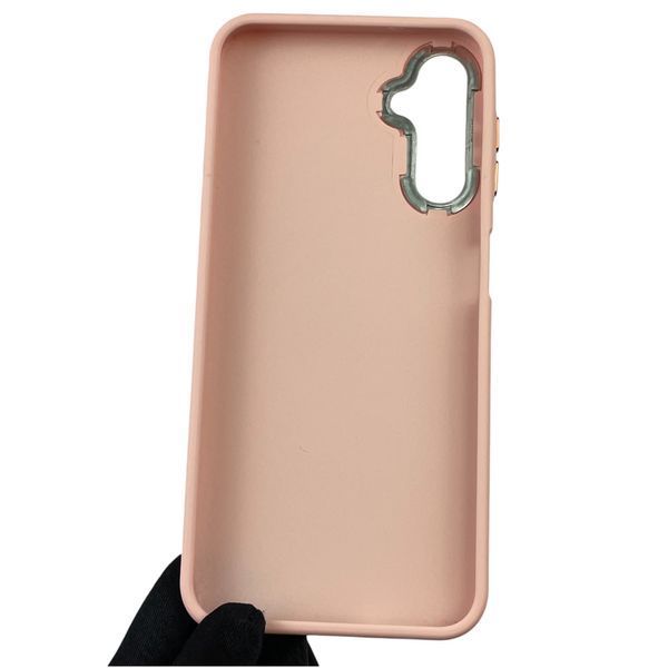 Чохол для Samsung Galaxy A14 4G (SM-A145F) із захистом на камері з мікрофіброю на самсунг а14 4г пудровий 0012158 фото