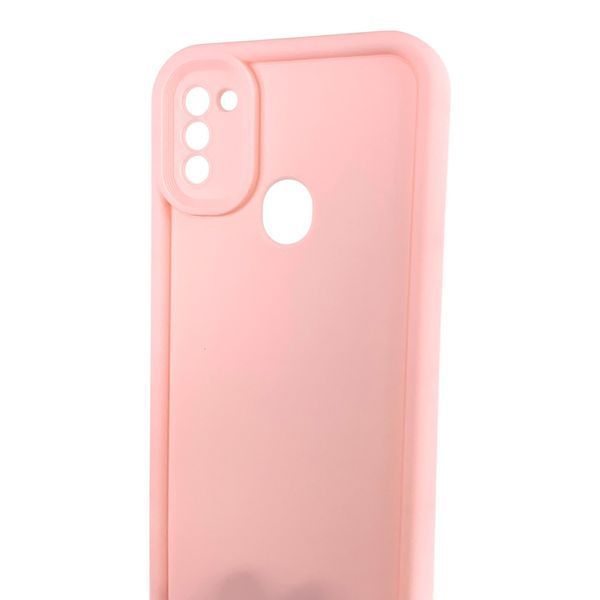 Чехол силиконовый Soft Touch для Samsung Galaxy M11 розовый (Полная защита камеры) 0053980 фото