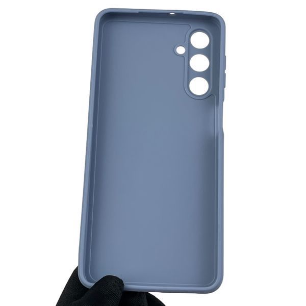 Чохол для Samsung Galaxy M54 5G (SM-M546B) з квадратними гранями із захистом камери на самсунг м54 блакитний 0012639 фото