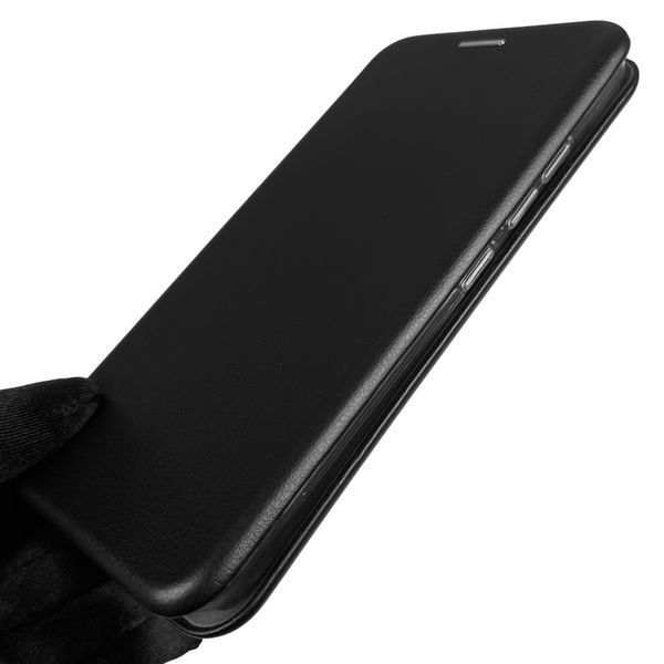 Чехол-книжка для Tecno Pop 2F B1F с подставкой на техно поп 2ф чёрная 0001974 фото