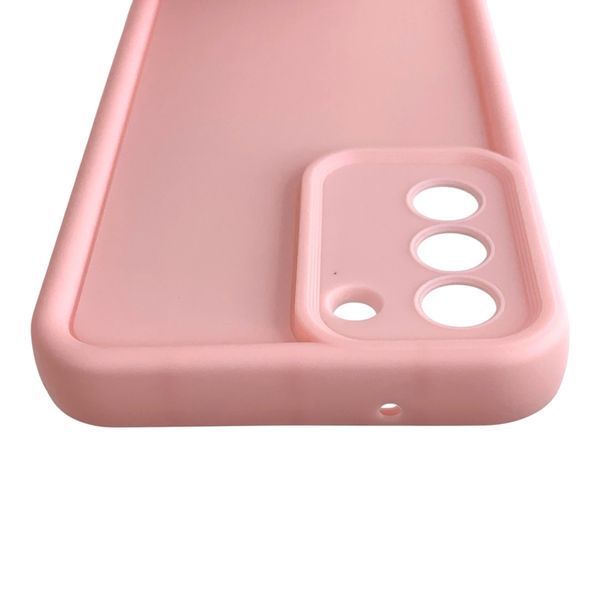 Чохол силіконовий Soft Touch для Samsung Galaxy S21 FE рожевий (Повний захист камери) 0054030 фото