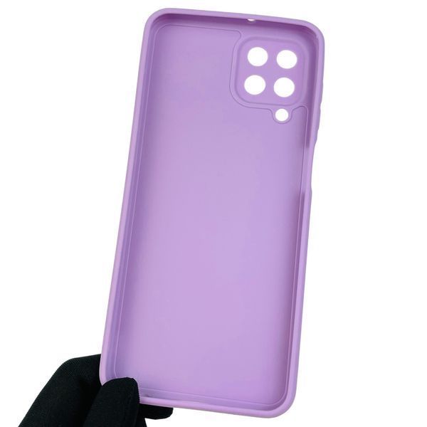 Чохол для Samsung Galaxy M33 5G SM-M336B з квадратними гранями із захистом камери на самсунг м33 5г бузковий 0001262 фото