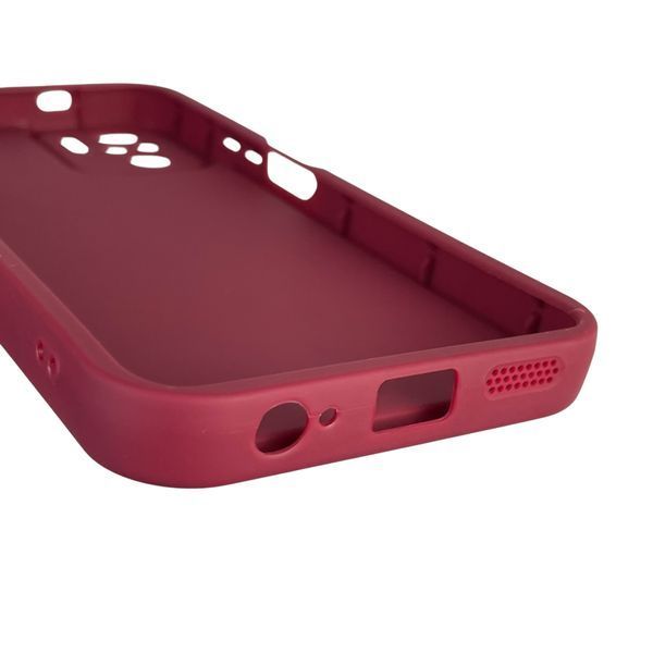 Чохол силіконовий оригінальний Soft Touch з 3D принтом мему сібу для Xiaomi Redmi Note 10 бордовий (Повний захист камери) 0047861 фото