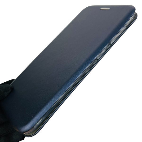 Чехол-книжка для Samsung Galaxy A50s SM-A507F с подставкой на самсунг а50с тёмно-синяя 0001921 фото