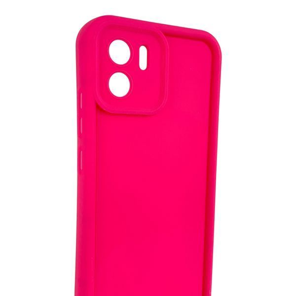 Чехол силиконовый Soft Touch для Xiaomi Redmi A2 малиновый (Полная защита камеры) 0053880 фото