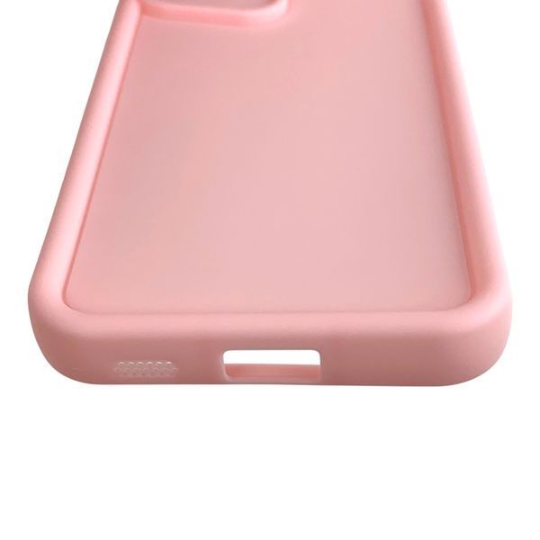 Чохол силіконовий Soft Touch для Samsung Galaxy S21 FE рожевий (Повний захист камери) 0054030 фото