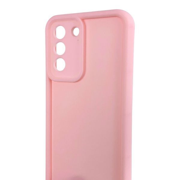 Чохол силіконовий Soft Touch для Samsung Galaxy S21 FE рожевий (Повний захист камери) 0054030 фото