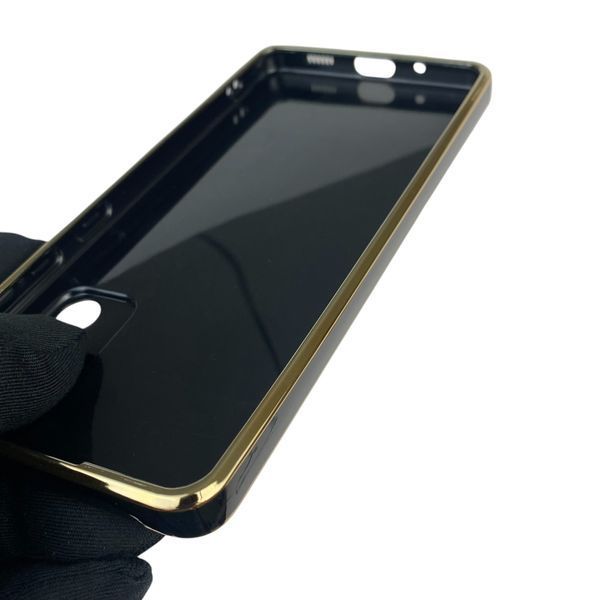 Чохол для Samsung Galaxy S20 FE (SM-G780G) з кільцем MagSafe із золотою окантовкою на самсунг с20 фе чорний gs1 0021564 фото