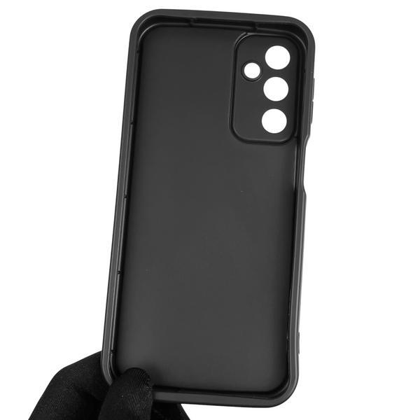 Чохол силіконовий Soft Touch з 3D принтом для Samsung Galaxy M34 5G (SM-M346) чорний (Повний захист камери) 0042074 фото