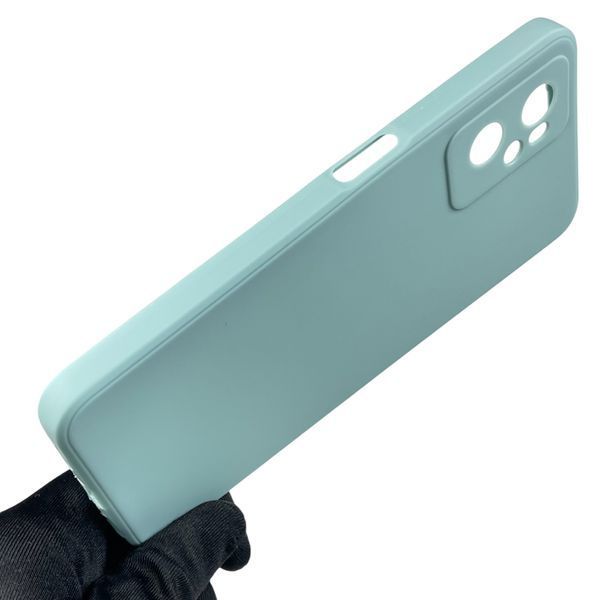 Чехол для OPPO A96 4G с квадратными гранями с защитой камеры на оппо а96 4г серый 0012439 фото