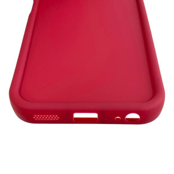 Чехол силиконовый Soft Touch для Tecno Spark POP 10 4G бордовый (Полная защита камеры) 0054469 фото