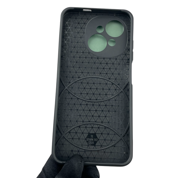 Чохол для Tecno Spark Go 1 (KL1) броньований з кільцем-тримачем підставкою зі шторкою на техно спарк го 1 зелений rg1 0015840 фото