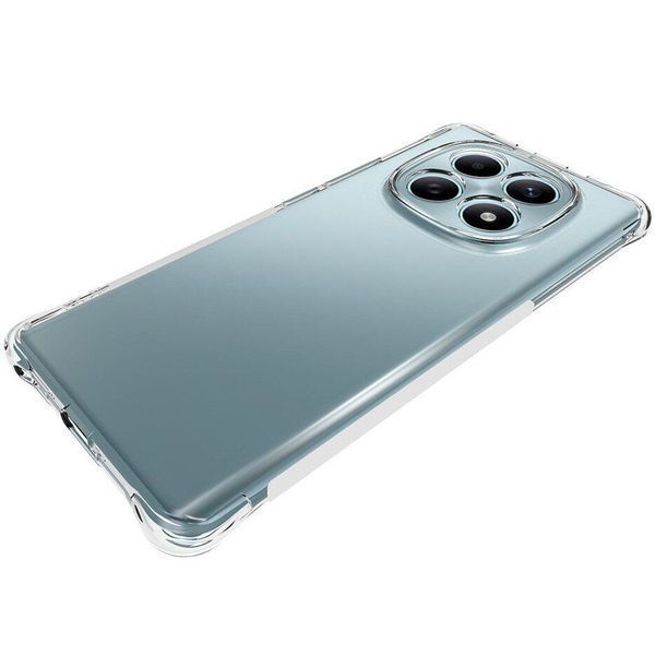 Прозорий протиударний чохол для Xiaomi Poco M8 5G з посиленими кутами із захистом камери (силікон TPU, сяоми поко м8 5г) 0061764 фото
