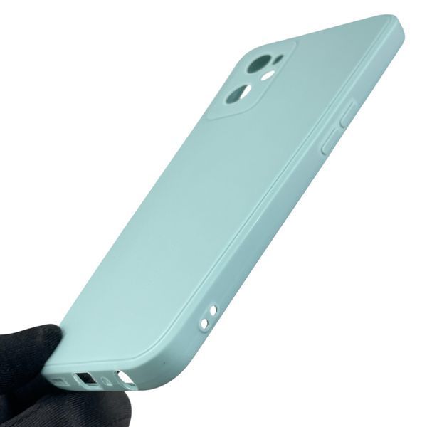 Чехол для OPPO A96 4G с квадратными гранями с защитой камеры на оппо а96 4г серый 0012439 фото