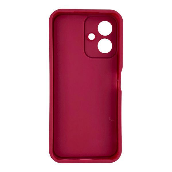 Чехол силиконовый Soft Touch для Tecno Spark POP 10 4G бордовый (Полная защита камеры) 0054469 фото