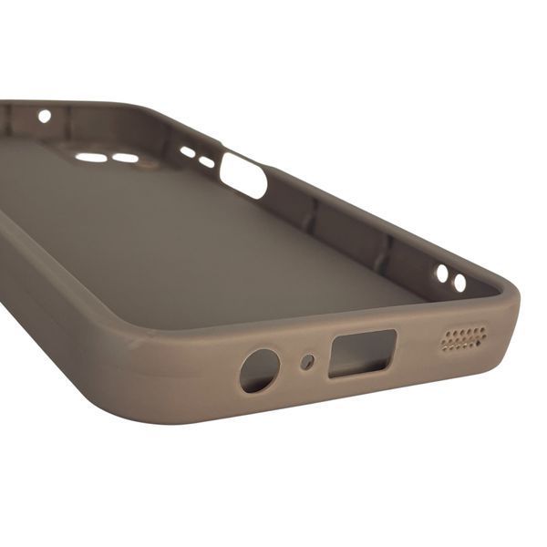 Чехол силиконовый оригинальный Soft Touch с 3D принтом мема сибу для Samsung Galaxy M12 (SM-M127F) коричневый (Полная защита камеры) 0047460 фото