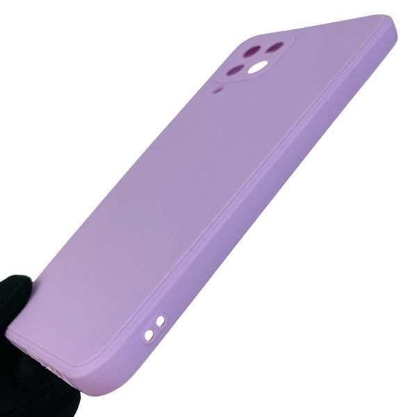 Чохол для Samsung Galaxy M33 5G SM-M336B з квадратними гранями із захистом камери на самсунг м33 5г бузковий 0001262 фото