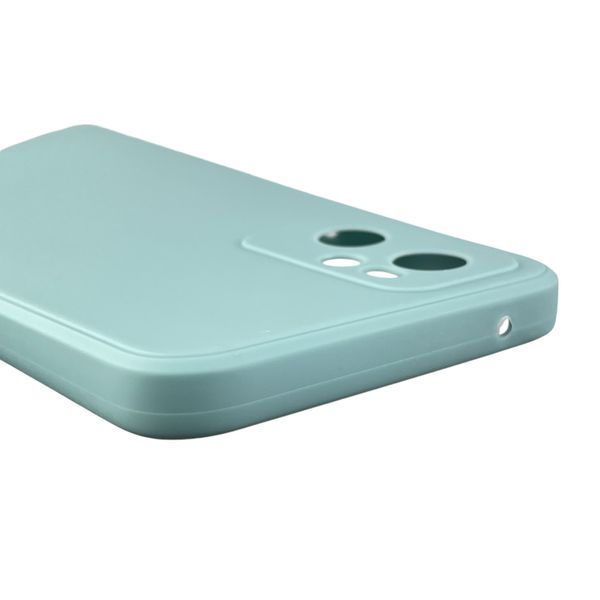 Чехол для OPPO A96 4G с квадратными гранями с защитой камеры на оппо а96 4г серый 0012439 фото