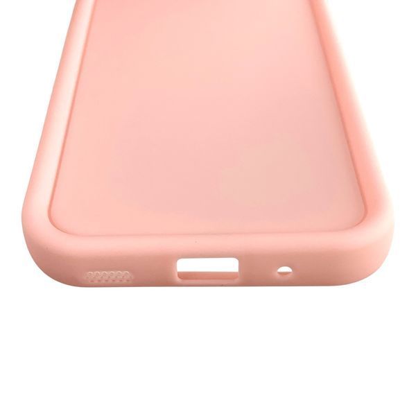 Чехол силиконовый Soft Touch для Samsung Galaxy M11 розовый (Полная защита камеры) 0053980 фото