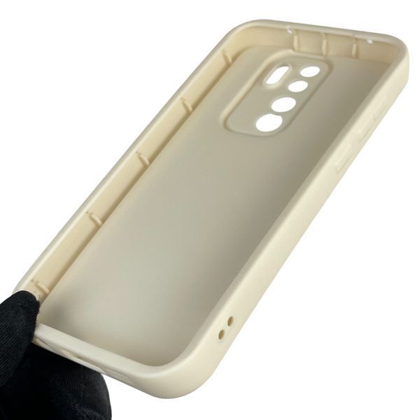 Чехол силиконовый оригинальный Soft Touch с 3D принтом волшебной минни маус для Xiaomi Redmi Note 8 Pro молочный (Полная защита камеры) 0050183 фото