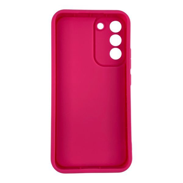 Чехол силиконовый Soft Touch для Samsung Galaxy S22 Plus малиновый (Полная защита камеры) 0054075 фото