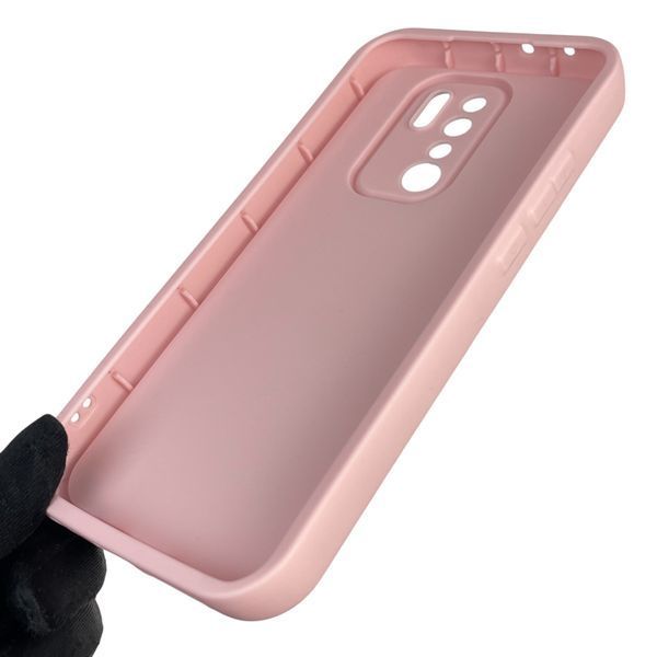 Чохол силіконовий оригінальний Soft Touch з 3D принтом мему сібу для Xiaomi Redmi 9 рожевий (Повний захист камери) 0047811 фото