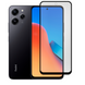 Защитное стекло МАТОВОЕ для телефона Xiaomi Redmi 12 4G противоударное на сяоми редми 12 4г черное 0039087 фото 1